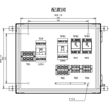 仮設動力分電盤 セフティー電気用品