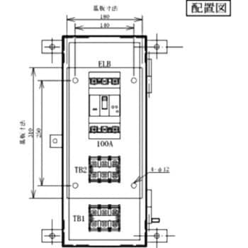 仮設主幹盤 セフティー電気用品 その他ボックス 【通販モノタロウ】