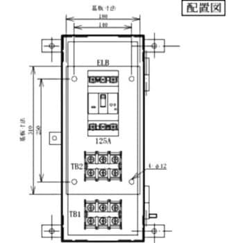 S125-125A 仮設主幹盤 1台 セフティー電気用品 【通販サイトMonotaRO】