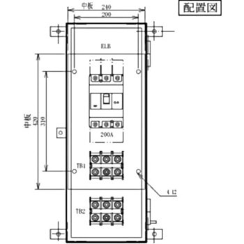 仮設主幹盤 セフティー電気用品