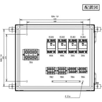 仮設分岐盤 セフティー電気用品