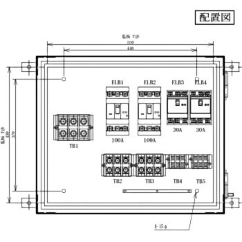 仮設分岐盤 セフティー電気用品