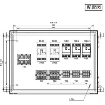 仮設分岐盤 セフティー電気用品