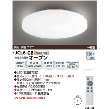 LEDシーリング調光調色 JAPPY