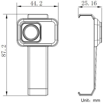 HIKMICRO Pocketシリーズ対応 Pocket1 Pocket2 PocketE用 マクロレンズ - HIKMICRO