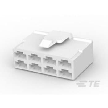 TE Connectivity 圧着カバー 8極， ナチュラル TE Connectivity Japan(旧:TYCOELECTRONICS(タイコエレクトロニクス))