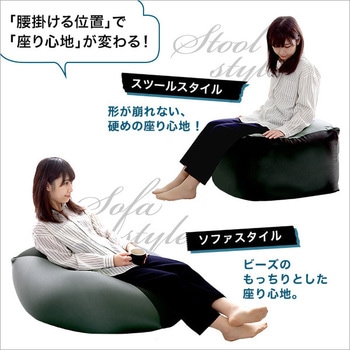 新配合でヘタリにくい キューブ型ビーズクッション |Guimauve Neo ギモーブネオ  | ホームテイスト
