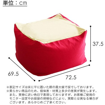 新配合でヘタリにくい キューブ型ビーズクッション |Guimauve Neo ギモーブネオ  | ホームテイスト