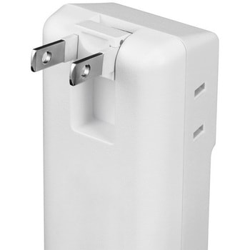 コンセント付きAC充電器 USB×2 2.4A ホワイト BUFFALO(バッファロー)