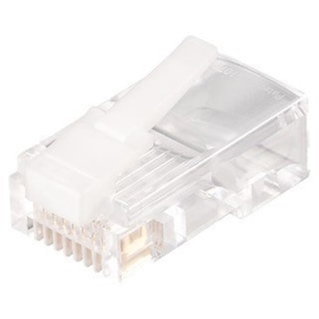 ツメの折れないLANコネクター Cat5e フラット用 10個入り BUFFALO(バッファロー)