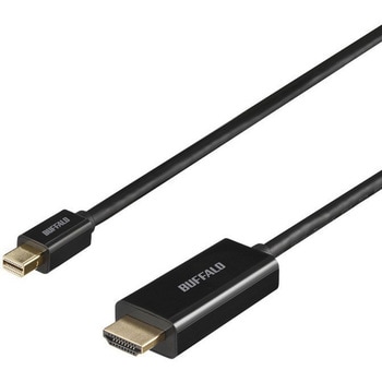 miniDP-HDMI 変換ケーブル 1m ブラック BUFFALO(バッファロー)