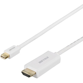 miniDP-HDMI 変換ケーブル 3m ホワイト BUFFALO(バッファロー)