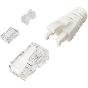 Cat6対応LANコネクター+カバー付 10個入 BUFFALO(バッファロー)