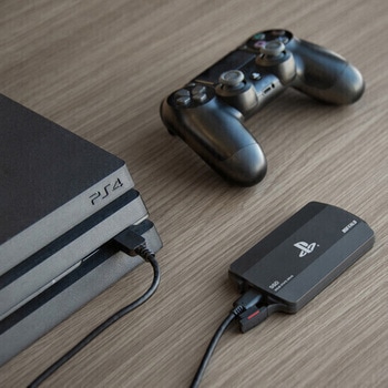 PlayStation(R)5 公式ライセンス商品 ポータブルSSD 高速モデル 1.0TB ブラック BUFFALO(バッファロー)