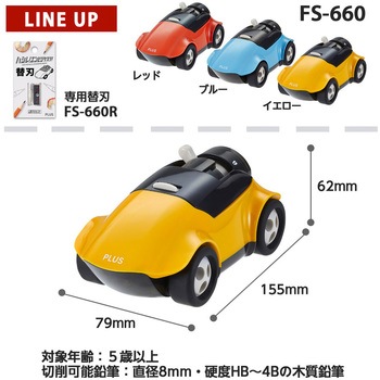 鉛筆削り ハシレ!エンピツケズリ! PLUS(プラス)[文具]
