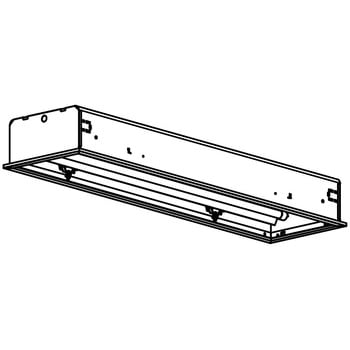 直管LEDランプ搭載ベースライト本体のみ 埋込形 LDL40タイプ 三菱電機