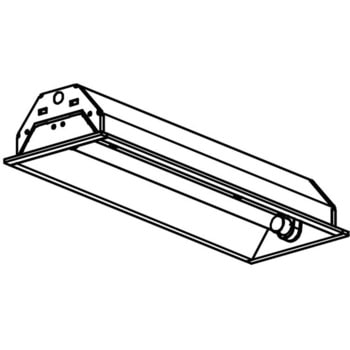 直管LEDランプ搭載ベースライト器具本体 埋込形 LDL20タイプ 三菱電機