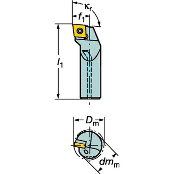 CoroTurn(R) 107 旋削加工用ボーリングバイト サンドビック