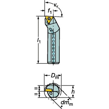 CoroTurn(R) 107 旋削加工用ボーリングバイト サンドビック