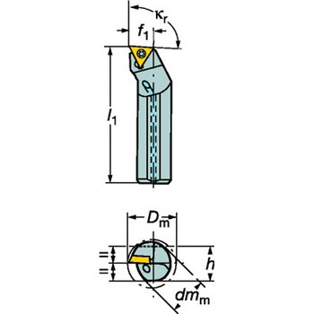 CoroTurn(R) 107 旋削加工用ボーリングバイト サンドビック