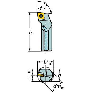 CoroTurn(R) 107 旋削加工用ボーリングバイト サンドビック