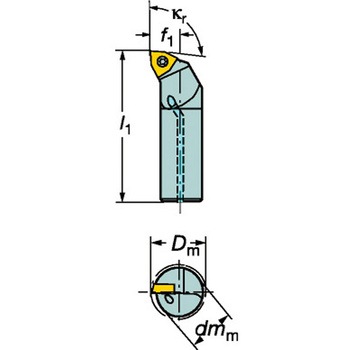 ポジ・ボーリング鋼バイトCoroTurn 111 サンドビック