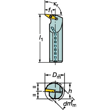 CoroTurn(R) 107 旋削加工用ボーリングバイト サンドビック