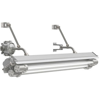 防爆形直管LEDランプ照明器具 2灯用 ブラケット形 岩崎電気