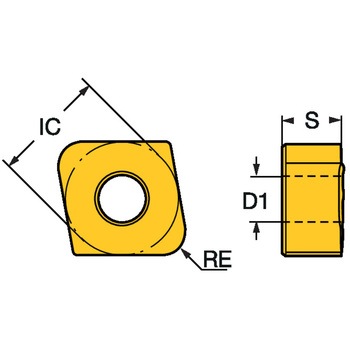 T-Max P 旋削用ネガチップ(340) サンドビック
