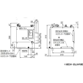 クロネコヤ 即納 INAX ゆプラス 小型電気温水器 電気温水器 お湯手洗い