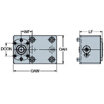 村田機械社製機械用マニュアルクランプユニット サンドビック
