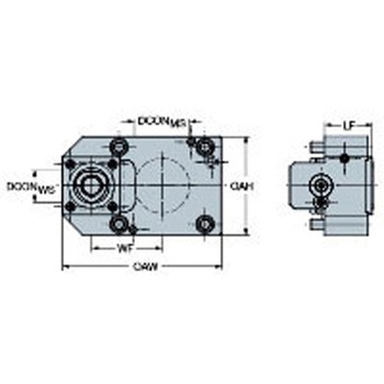 手動クランプホルダ DMG森精機製作所用 サンドビック