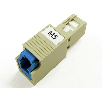 光アダプタ LC(メス)/SC(オス) OM1 単芯 エイム電子