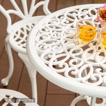 フロールカフェテーブル3点セット タカショー