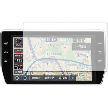 液晶保護フィルム トヨタ T-Connect Navi NSZN-Z68T 10インチ GPS ナビゲーション ARクリスタルプロ 低反射 指紋防止 互換品 メディアカバーマーケット