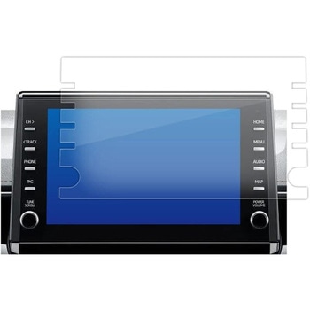 液晶保護フィルム トヨタ カローラスポーツ カローラツーリング ディスプレイオーディオ ARクリスタルプロ 低反射 指紋防止 互換品 メディアカバーマーケット