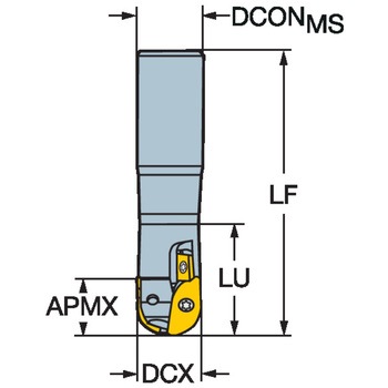 CoroMill(R) 216 ボールエンドミル サンドビック