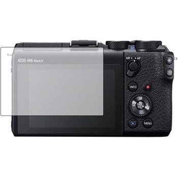 液晶保護フィルム Canon EOS M6 Mark II 高硬度9H 互換品 メディアカバーマーケット