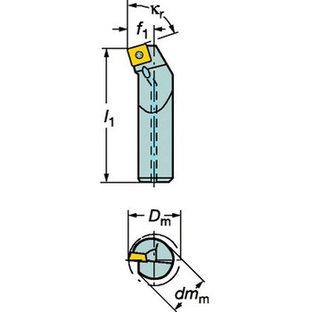 CoroTurn(R) 107 旋削加工用ボーリングバイト サンドビック