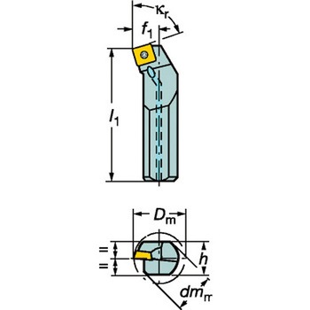 CoroTurn(R) 107 旋削加工用ボーリングバイト サンドビック