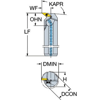 CoroTurn(R) 107 旋削加工用ボーリングバイト サンドビック