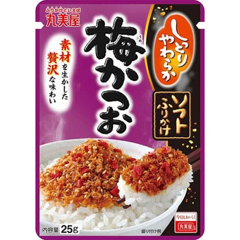 ソフトふりかけ 梅かつお NP 1ケース(25g×10個) 丸美屋 【通販モノタロウ】