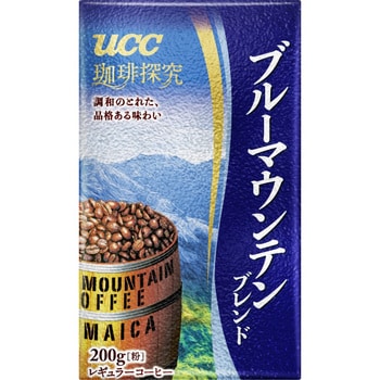 珈琲探求 ブルーマウンテンブレンドVP200g UCC(上島珈琲) レギュラーコーヒー(粉) 【通販モノタロウ】