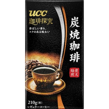 珈琲探求 炭焼珈琲VP210g 1ケース(210g×24個) UCC(上島珈琲) 【通販