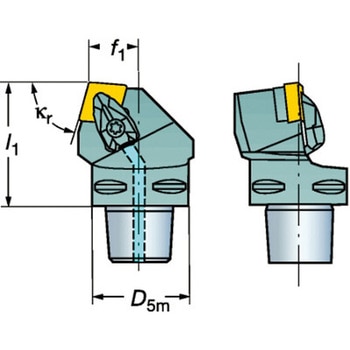 T-Max P 旋削加工用カッティングユニット カップリングサイズC8 サンドビック