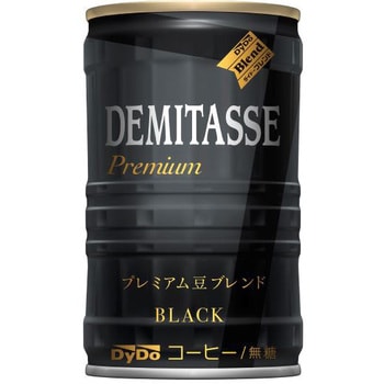 ダイドーブレンド デミタスブラック 150g ダイドードリンコ 缶コーヒー 通販モノタロウ