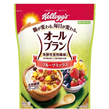 シリアル20枚 オールブランフルーツミックス 徳用 420g 1ケース(420g×6個) 日本