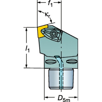 T-Max P 旋削加工用カッティングユニット カップリングサイズC8 サンドビック