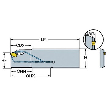 CoroCut(R) QD 突切り加工用ブレード サンドビック