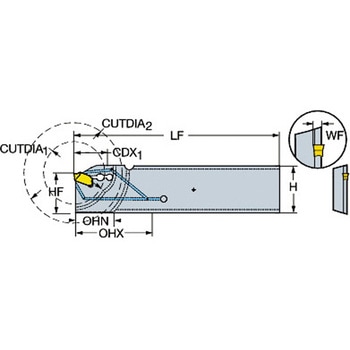 CoroCut(R) QD 突切り加工用ブレード サンドビック
